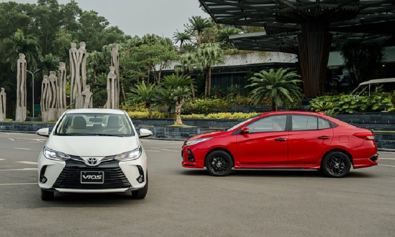 Toyota Vios trở lại ngôi “vua” với doanh số hơn hai lần Hyundai Accent