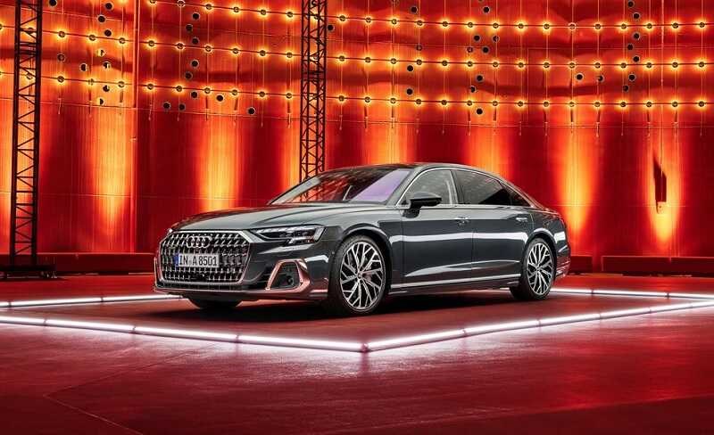 Siêu sang Audi A8L 2022 sẽ ra mắt vào ngày mai
