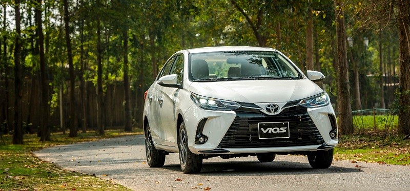 Toyota Vios ưu đãi lên đến 37 triệu đồng
