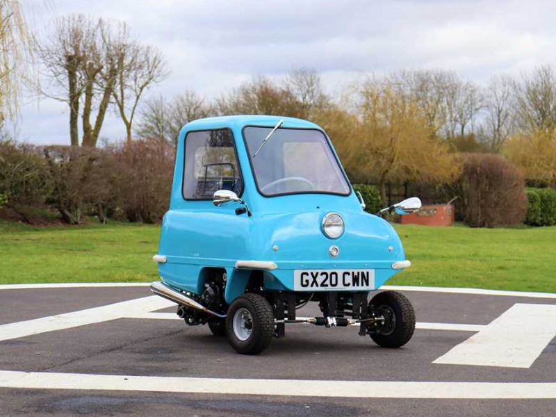 Peel P50 không có số lùi